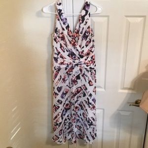 Never Worn White House Black Market Midi Dress
